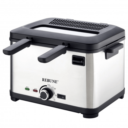 قلاية زيت ريبون 4 لتر – 2000 واط لطهي سريع وذو جودة عالية