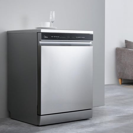 غسالة صحون ميديا 14 مكان – 10 برامج سلفر للأداء المتكامل