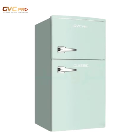ثلاجة جي في سي برو كلاسيك 85 لتر اخضر GVRG-199G