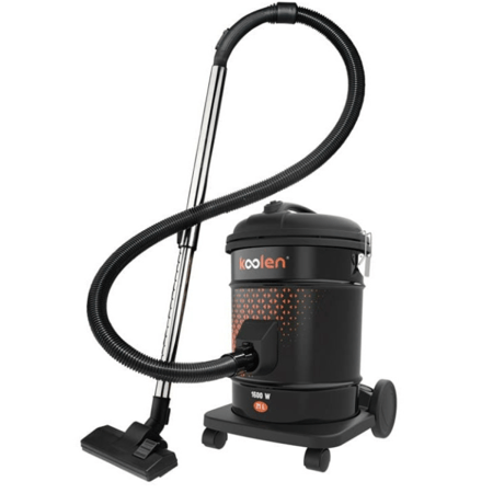 مكنسة كولين 21 لتر 1600 واط – قوة شفط عالية وتصميم عصري باللون الأسود