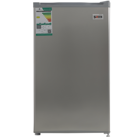 ثلاجة سرين 92 لتر 3.2 قدم سلفر – موديل 121 | تصميم أنيق وأداء عملي