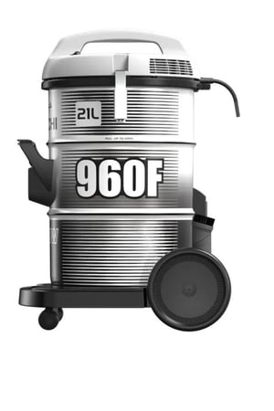 مكنسة هيتاشي 21 لتر 2200 واط – تنظيف قوي وتصميم رمادي عصري موديل CV-960FPG