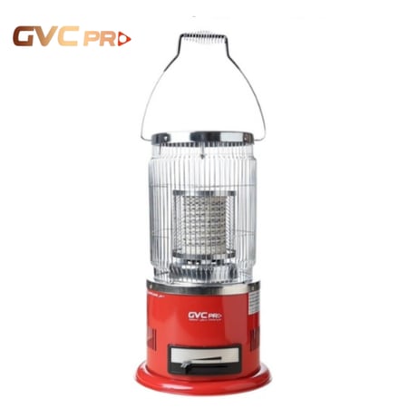 دفاية جي في سي برو دائرية 1600–1800 واط – موديل GVCHT-2000 باللون الأحمر