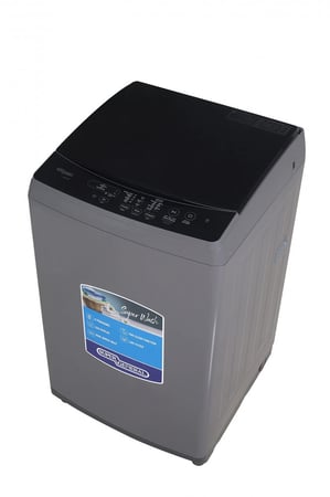 غسالة سوبر جنرال 7 كجم أوتوماتيك تعبئة علوية – سيلفر | أداء عملي وتصميم أنيق