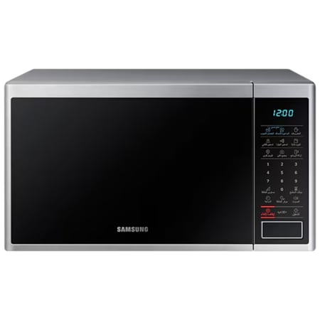 ميكروويف سامسونج 32 لتر سلفر – سعة كبيرة وأداء ذكي يومي
