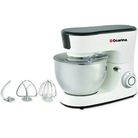 عجانة Ocarina 4.8 لتر – 6 سرعات 1000 واط لعجن سريع وسهل