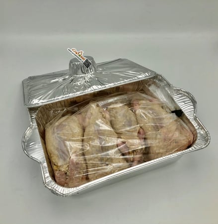 جوزين حمام فرنسي لاحم (4 حبات) طازج مجشي بخلطة الرز