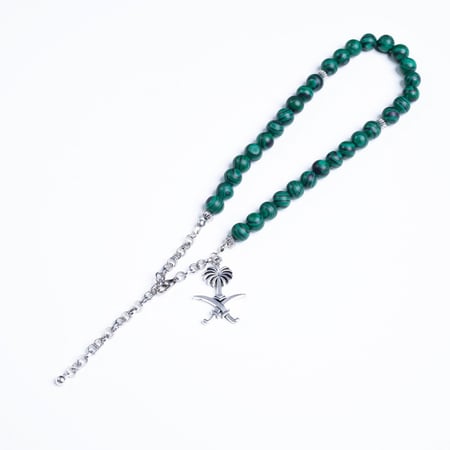 اسورة + سبحة الملاكايت شكل سيفين ونخلة