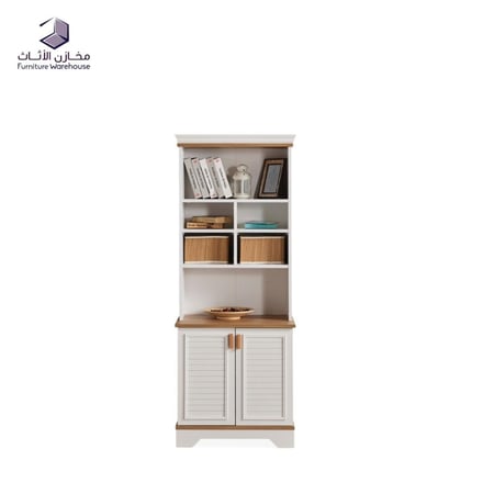 رفوف مكتبة مميز خشبية ( مجموعة كانيون )