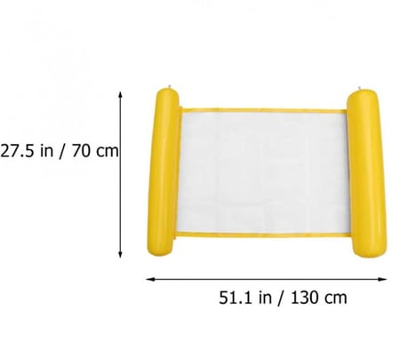 سرير مائي للمسابح والبحر يتحمل وزن حتى 150كجم