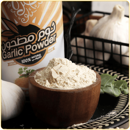 ثوم مطحون من صرة