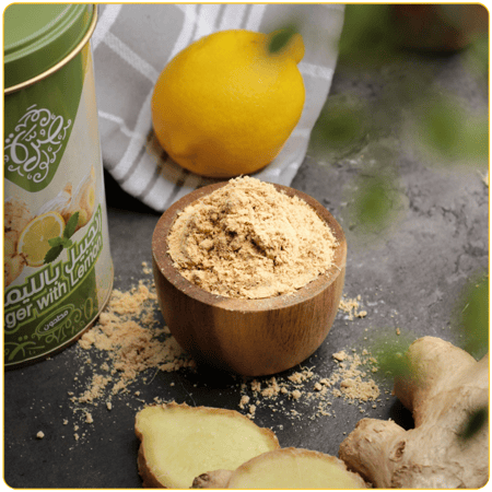 زنجبيل بالليمون من صرة