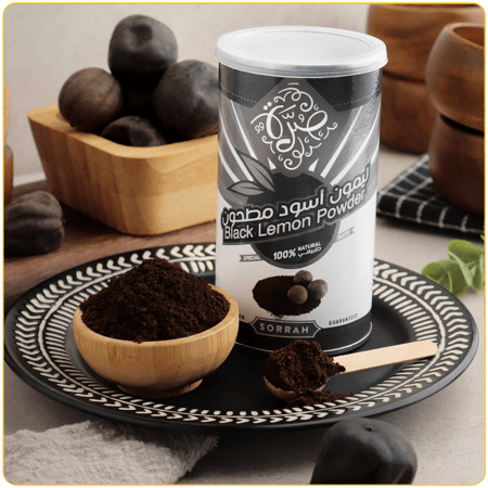 ليمون اسود مطحون من صرة