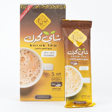 شاي كرك بدون سكر من صرة