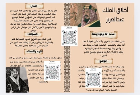 أخلاق الملك عبدالعزيز