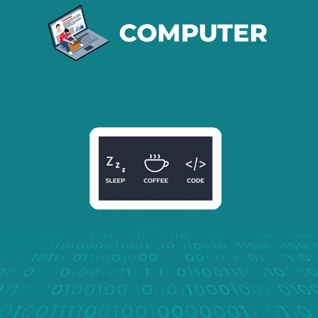 حاسب آلي | نوم، قهوة وكود
