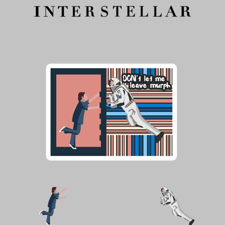 INTERSTELLAR | Cooper and Murph
