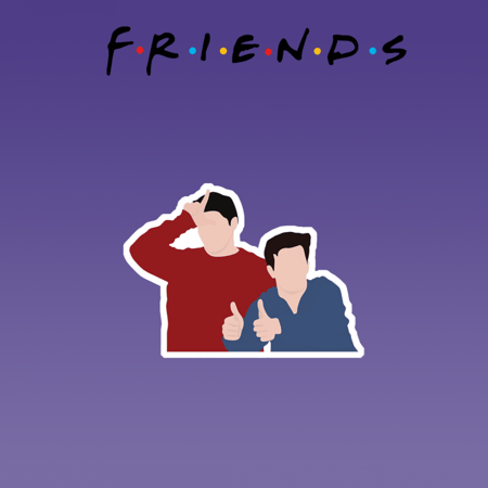 FRIENDS | جوي و تشاندلر