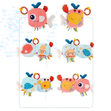 كتاب قماشي تفاعلي (اختر العنوان)