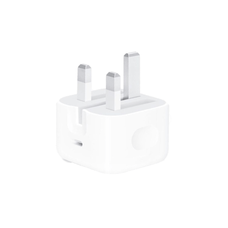 APPLE - شاحن جداري بقوة 20 واط - أبيض