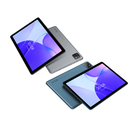 G-tab - تابلت T10 معالج رباعي النواة شاشة 10 انش 128 جيجا و 8 جيجا رام 4G - رمادي