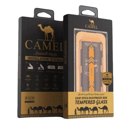 CAMEL - حماية عدسات كاميرا الأيفون 15 برو / 15 برو ماكس - تيتانيوم