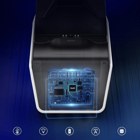 Choetech - قاعدة شحن وحدات تحكم بلايستيشن 5 - ابيض