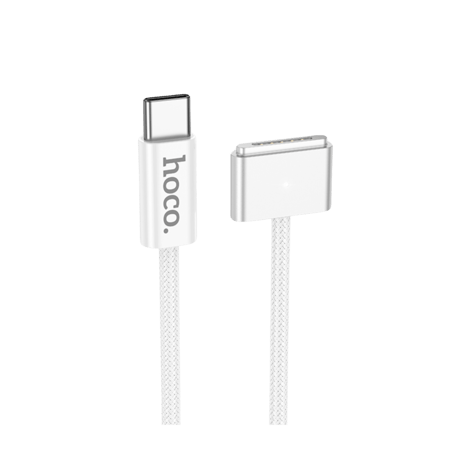hoco - كيبل شحن X103 من تايب سي إلى Mag3 للماك بطول 1 متر - أبيض