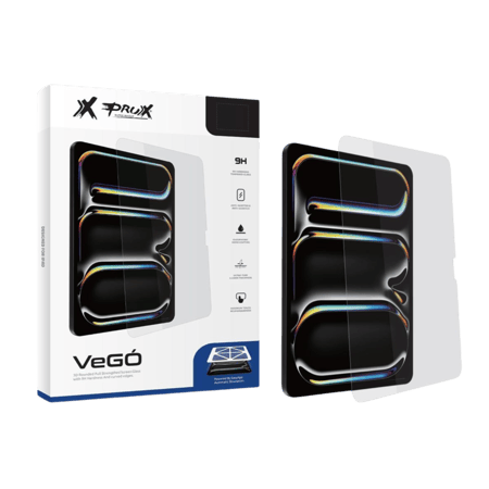 X PRUX - حماية شاشة زجاجية للايباد - شفاف