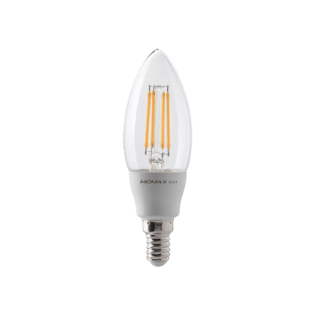 MOMAX - مصباح ليد ذكي LOT بقوة 5 واط لون 2700K - كاندل