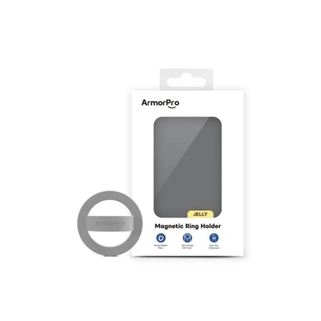 ArmorPro - مسكة ماق سيف JELLY للهاتف - رمادي