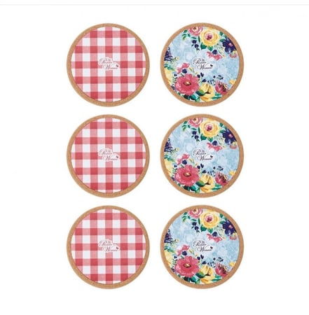 قاعدة أكواب فلين 6 قطع