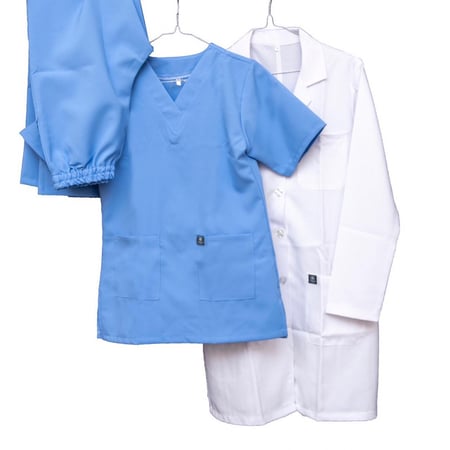 طقم سكرب | A heavenly scrub set with our adorable logo