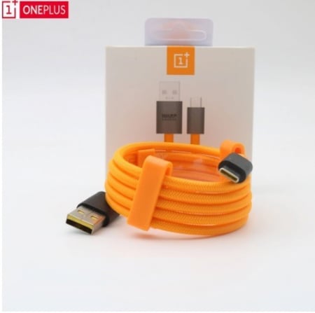 سلك شاحن ون بلس بخاصية وارب تشارج 30 واط | OnePlus Warp Charge Type-C Cable