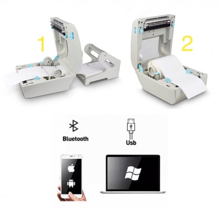 الطابعه المطورة الحرارية