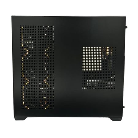 كيس بي سي قيمنق GTW تيتان إكس الأسود (Mid Tower) - بـ 7 مراوح RGB.