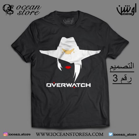اوفرواتش- Overwatch -تيشيرت
