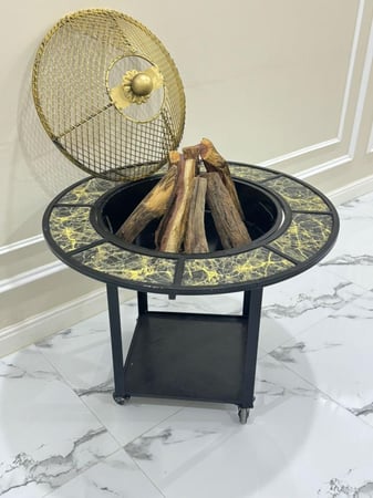 منقل حطب حديد