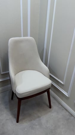 طقم طاولات طعام 8 كراسي مع مدخل البوفيه قشرة الجوز