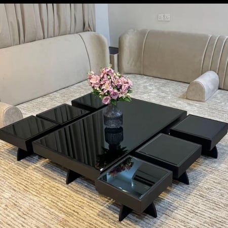 طاوله ارضي خشب