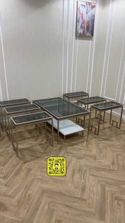 طقم طاولات ضيافة