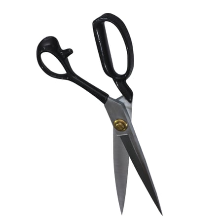 مقص صيني (مقبض أسود) - مقاس 8 - علبة سوداء