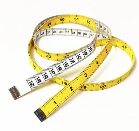 شريط قياس متر طول 1.5م  (انش/سم)