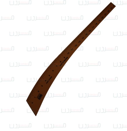 مسطرة خشب قوس طول 60 سم - باكستاني (انش)