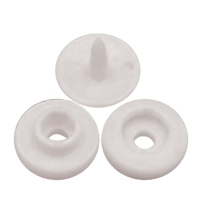 طقطق بلاستيك ياباني أبيض ST-30 - شدة 10 قروس