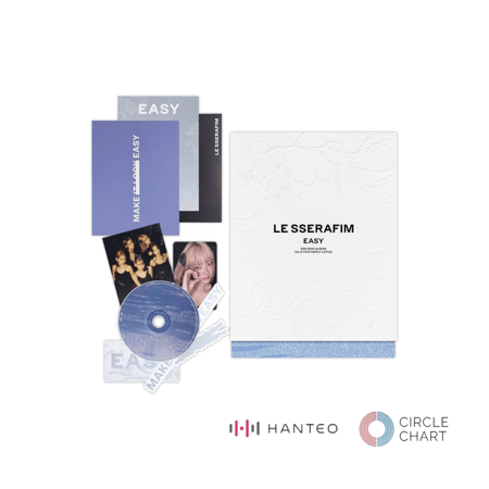 LE SSERAFIM- 3rd Mini Album [EASY] (Vol.1 / Vol.2 / Vol.3) (Random Ver.)
