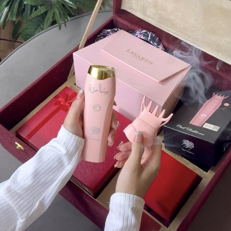مبخرة إلكترونية فاخرة لمسة تطريز