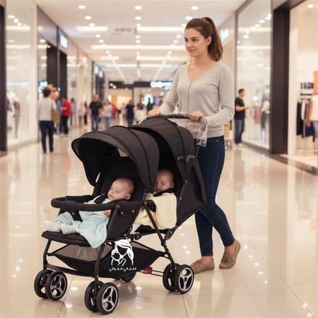 عربية اطفال توأم