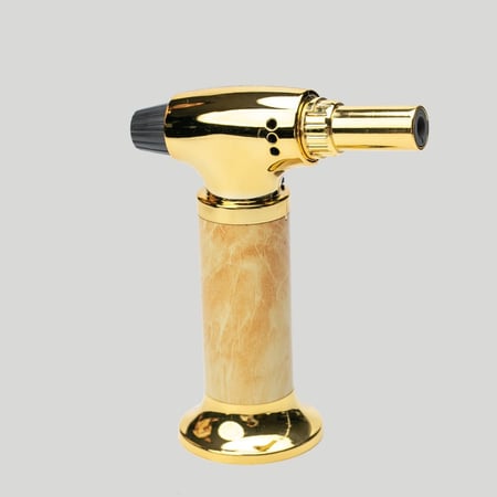 ولاعة فحم ذهبية كبيرة