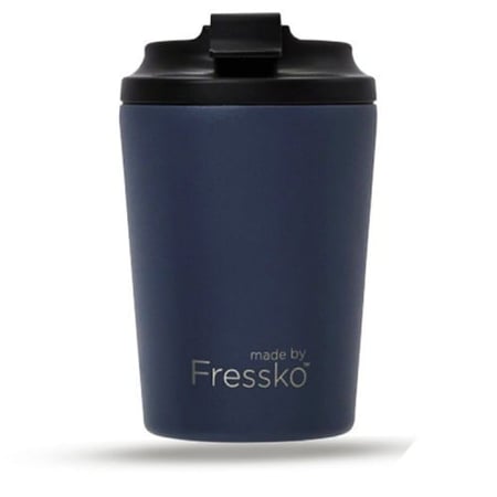 كوب حافظ حرارة فريسكو مق Fressko المطلي بالسيراميك من الداخل للقهوة والمشروبات الساخنة والباردة